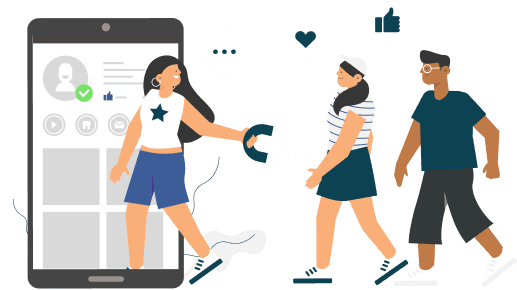 Illustration de la génération de leads avec Facebook Ads
